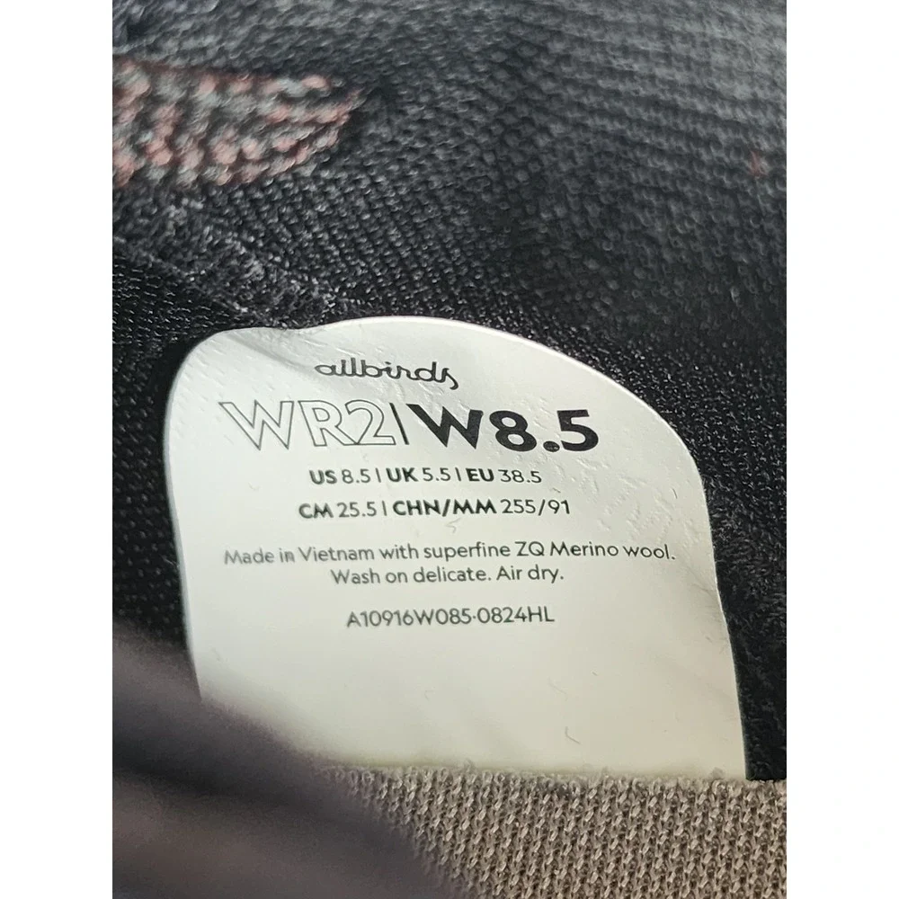 Allbirds Women Wool Runner 2 True Navy Sneakers WR2 W8.5 A10916W085-0824HL NEW